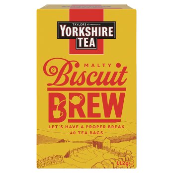 Yorkshire Tea Biscuit Brew, 40s