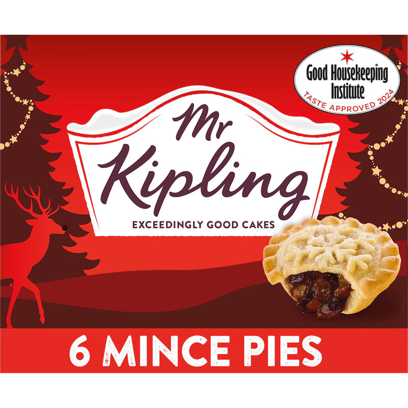 Mr Kipling 6 Mince Pies