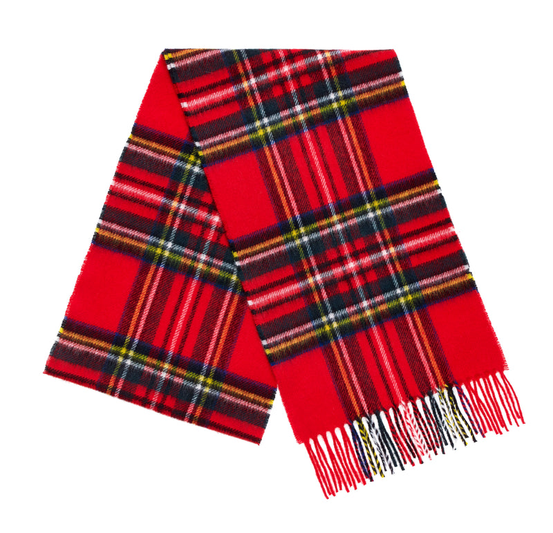 Bronte Merino Wool Scarf, Royal Stewart