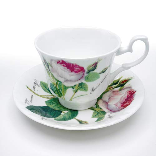 Roy Kirkham Redoute Roses Mug & Saucer