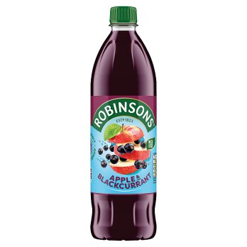 Robinsons Apple & Blackcurrant Squash, 1l