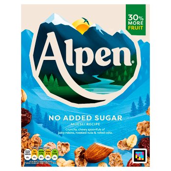 Alpen Muesli Original, No Added Sugar