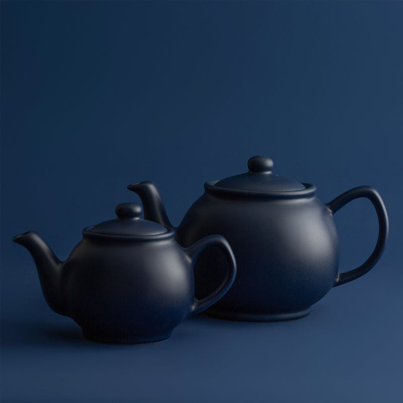 Price & Kensington Matte Navy Teapot, 2 Cup
