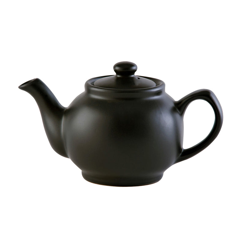 Price & Kensington Matte Black Teapot, 6 Cup