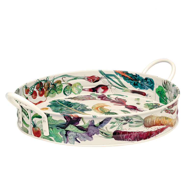 Large Handle Tray, Emma Bridgewater, Vegetable Garden