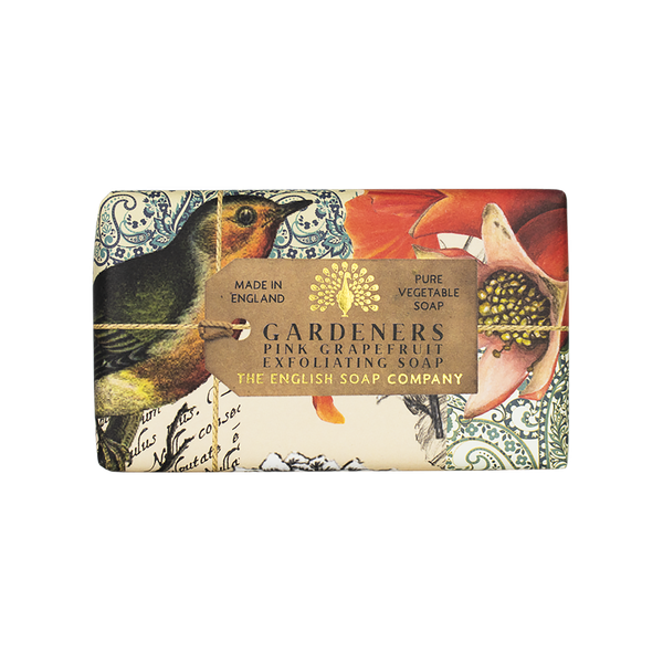 English Soap Company, Gardener's Pink Grapefruit Exfoliating Soap, 190g
