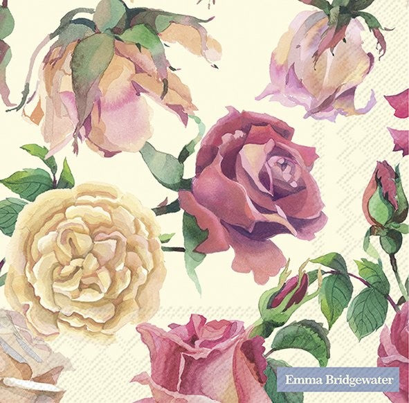Emma Bridgewater Lunch Napkins, Blossom Cream