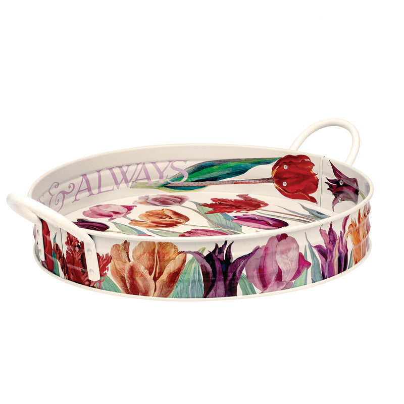 Large Handle Tray, Emma Bridgewater, Tulips