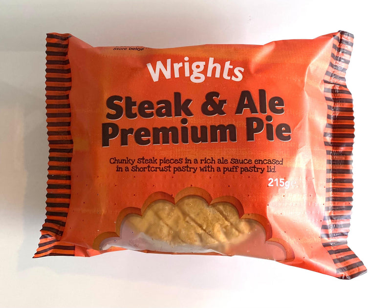 Wrights Steak & Ale Premium Pie
