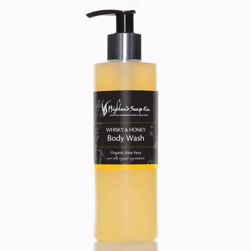 Highland Soap Company, Whisky & Honey Body Wash, 250ml