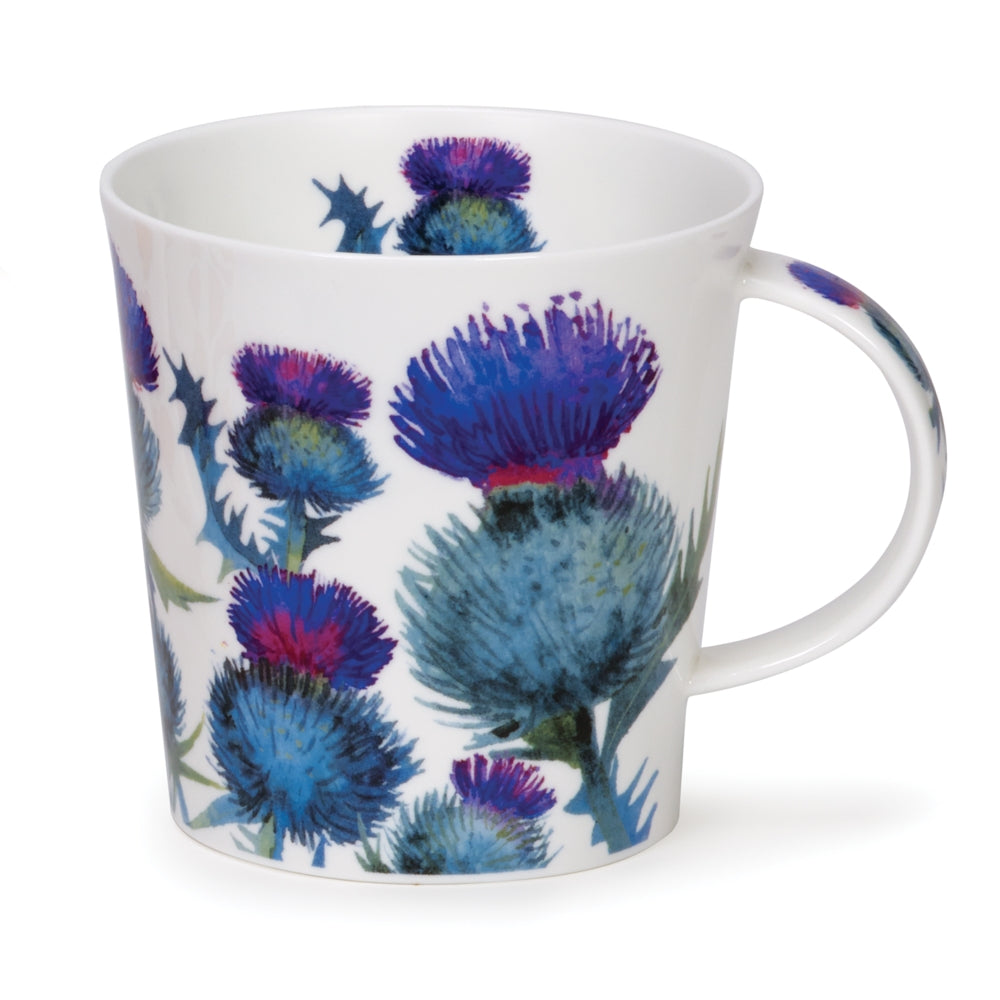 Dunoon Cairngorm Mug, Scottish Thistles
