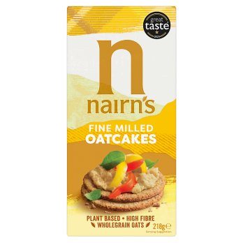 Nairns Fine Milled Oatcakes, 218g