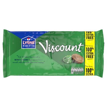 Lyons Viscount Biscuits, 196g