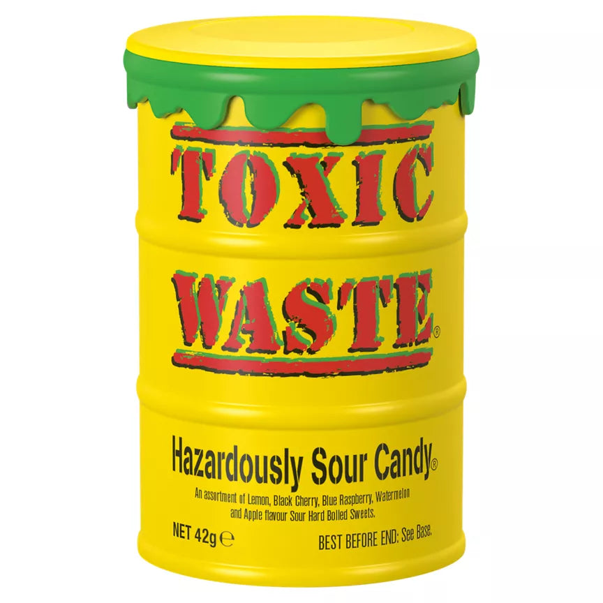 Toxic Waste Sour Candy, 42g