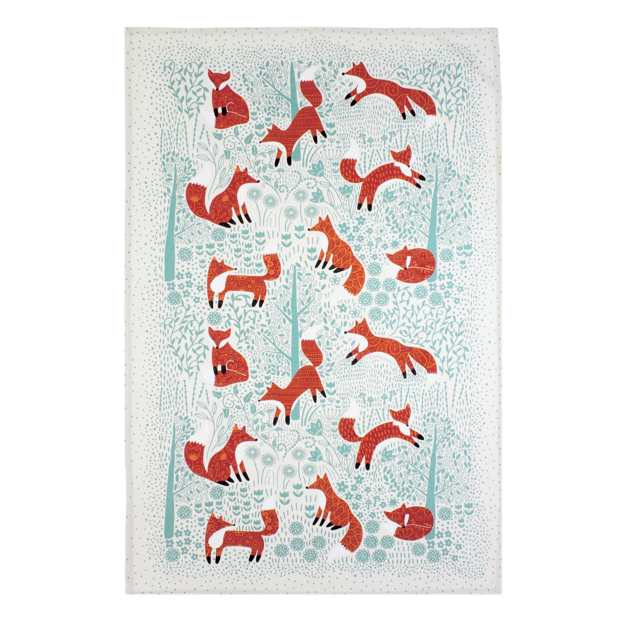 Ulster Weavers Cotton Tea Towel, Foraging Fox