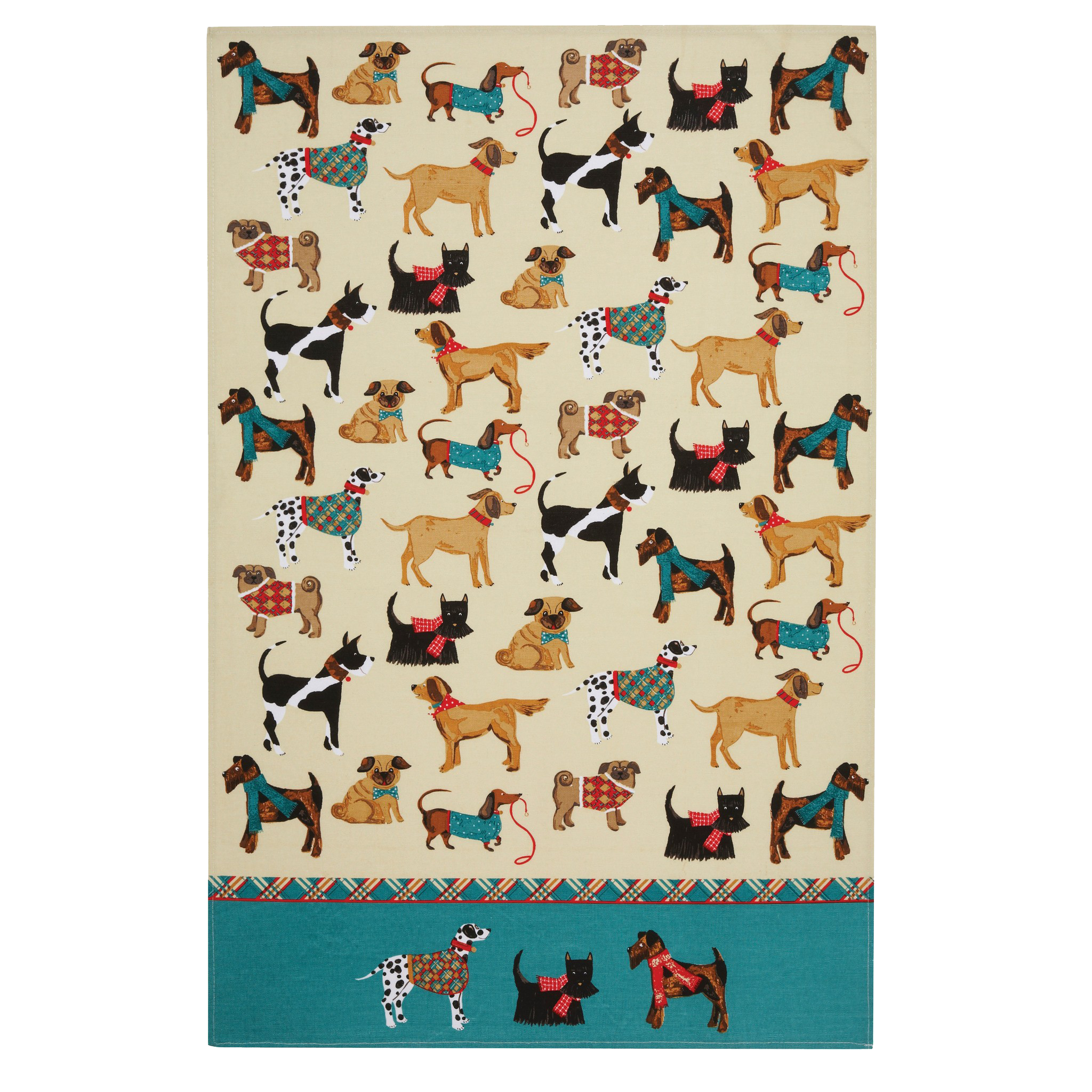 Ulster Weavers Cotton Tea Towel, Hound Dog