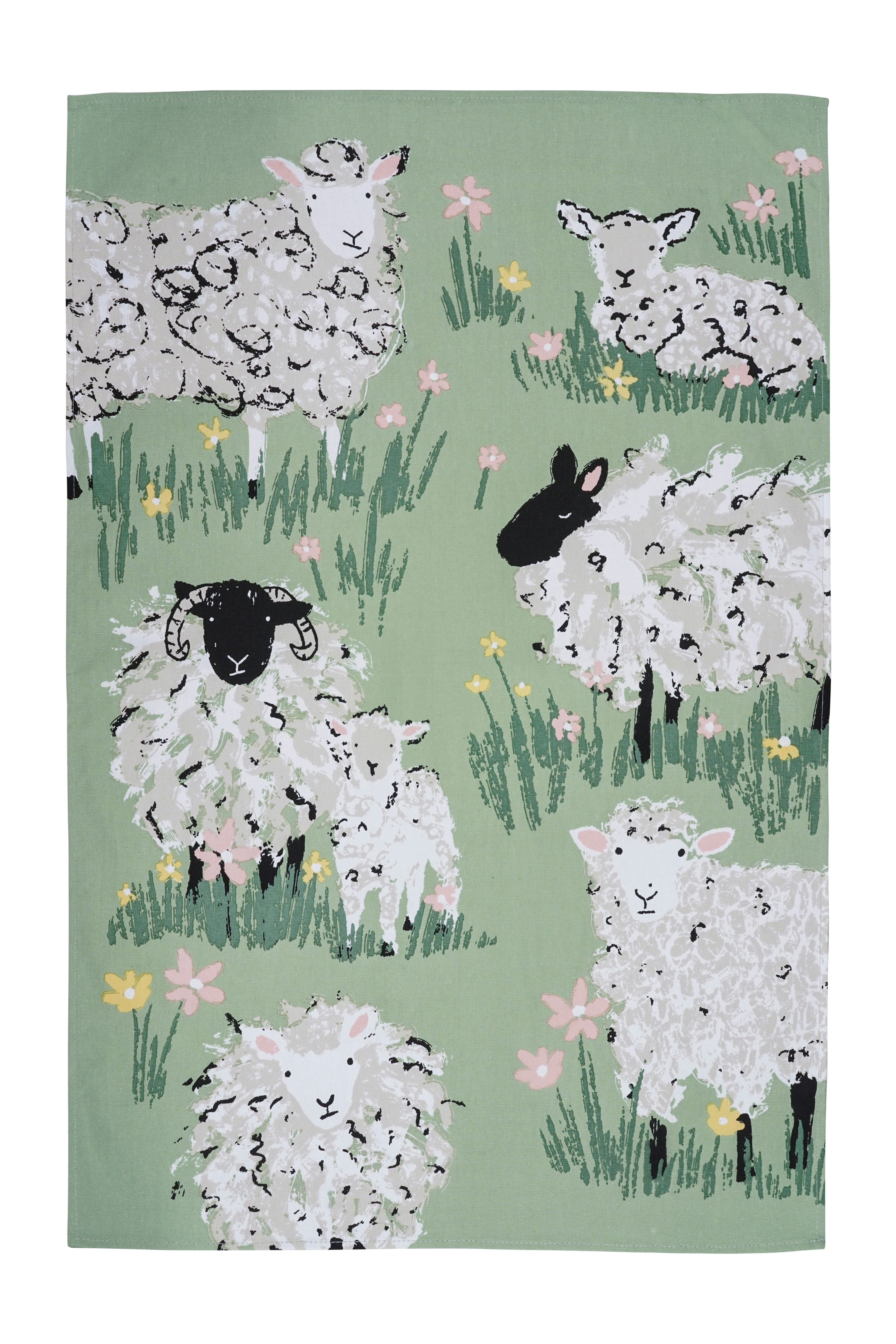 Ulster Weavers Cotton Tea Towel, Woolly Sheep