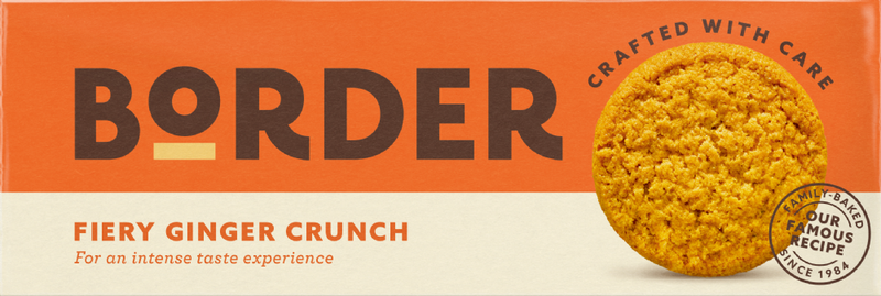 Border Ginger Crunch Biscuits, 135g