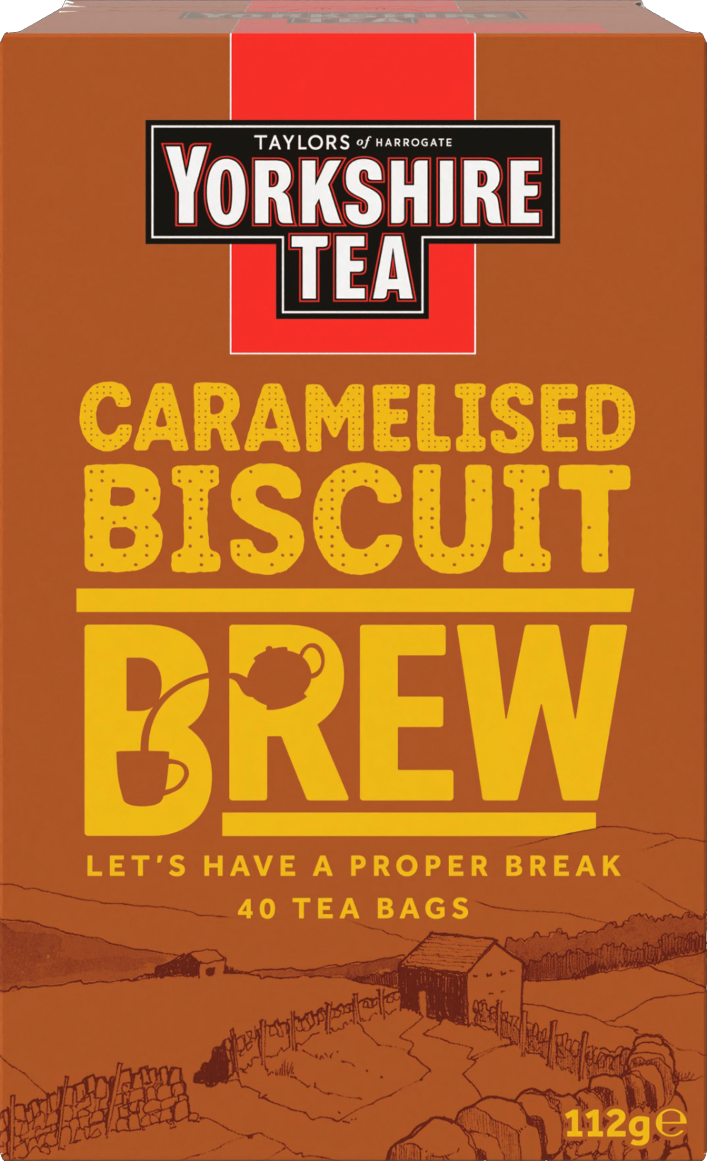 Yorkshire Tea Caramelised Biscuit Brew, 40s