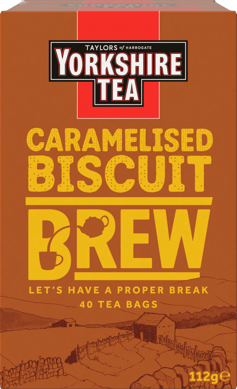 Yorkshire Tea Caramelised Biscuit Brew, 40s