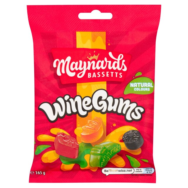 Maynards Bassetts Wine Gums, 130g