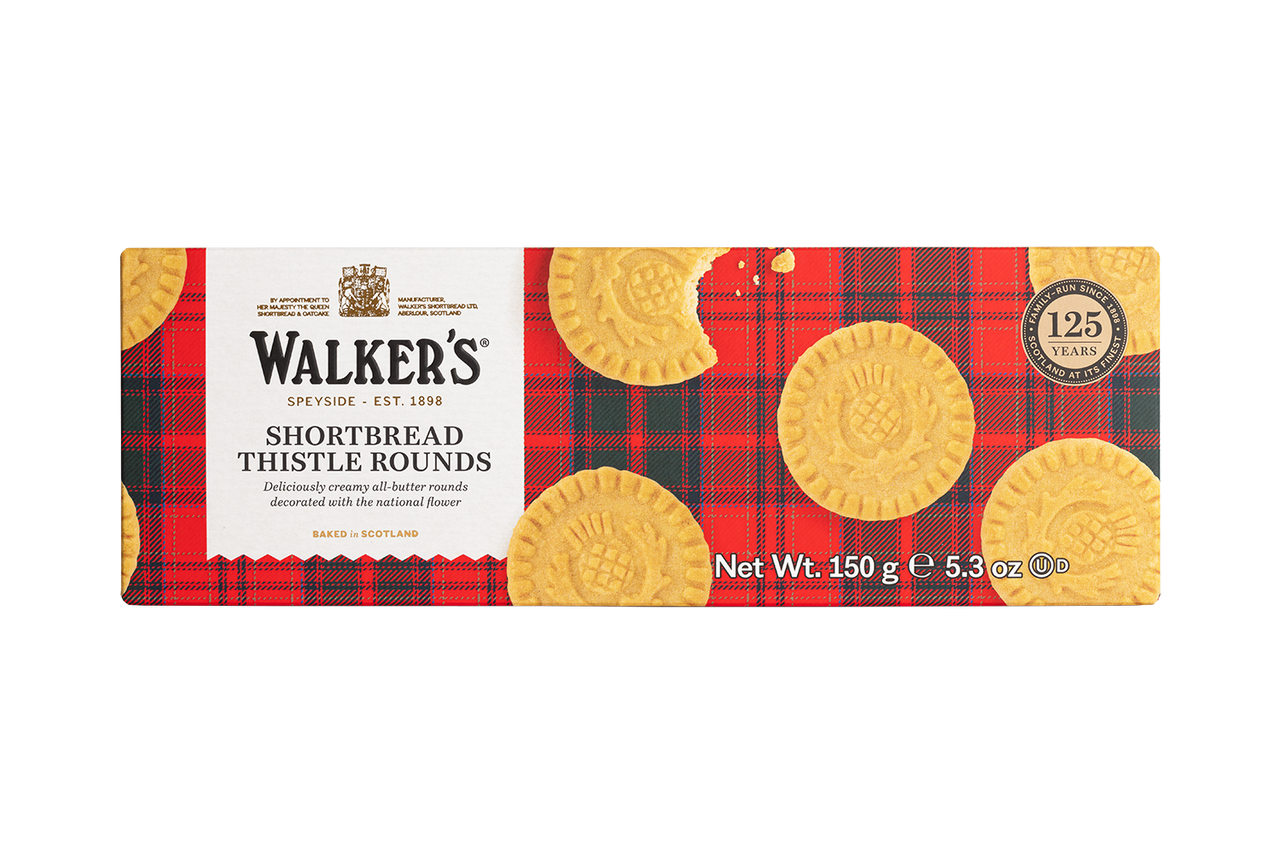 Walker's Shortbread Thistle Rounds, 150g