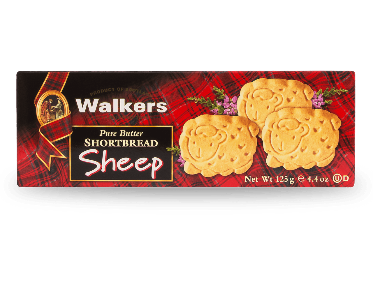 Walkers Pure Butter Shortbread Sheep, 125g