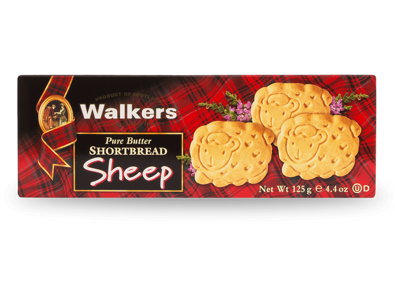 Walkers Pure Butter Shortbread Sheep, 125g