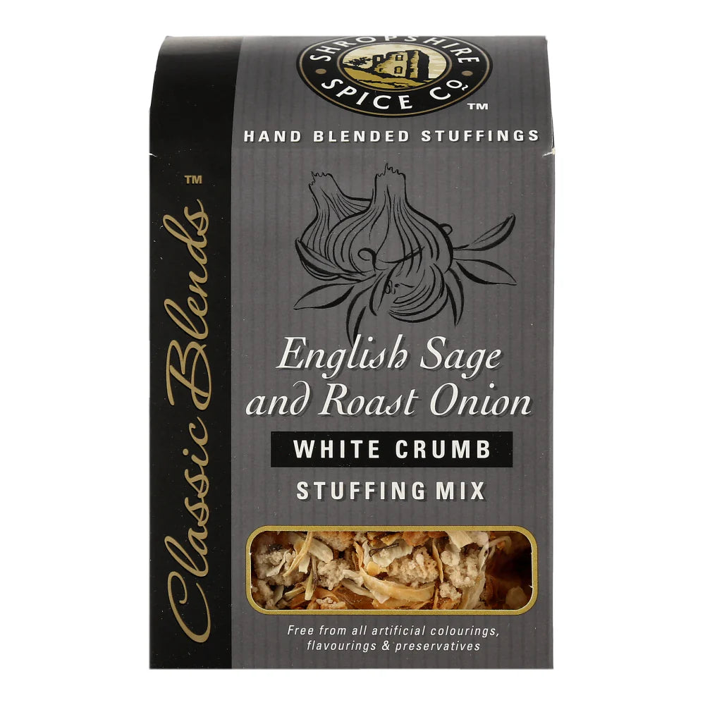 Shropshire Spice Co. English Sage & Roast Onion Stuffing, 140g