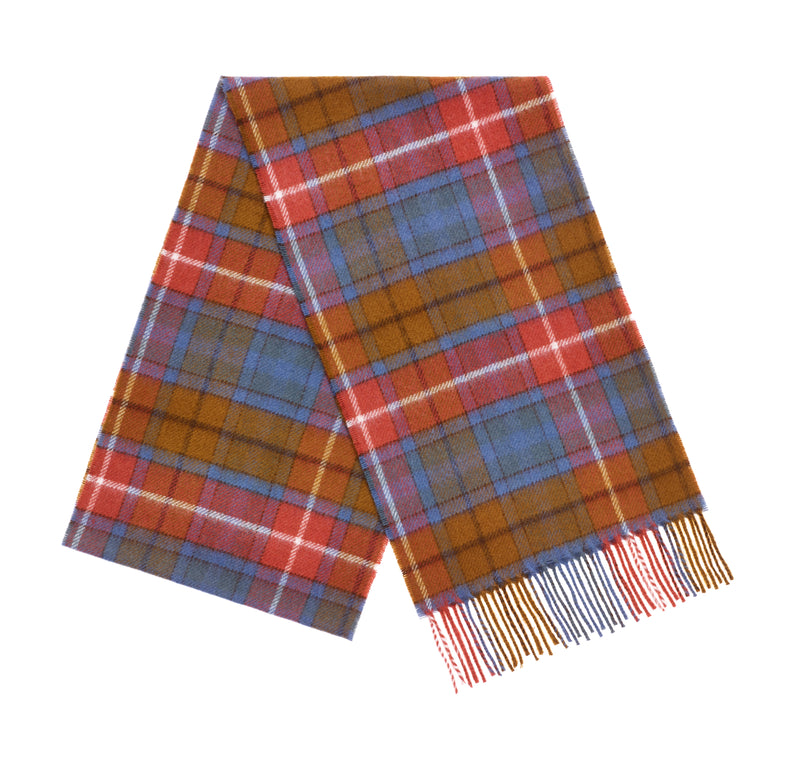 Bronte Merino Wool Scarf, Antique Buchanan