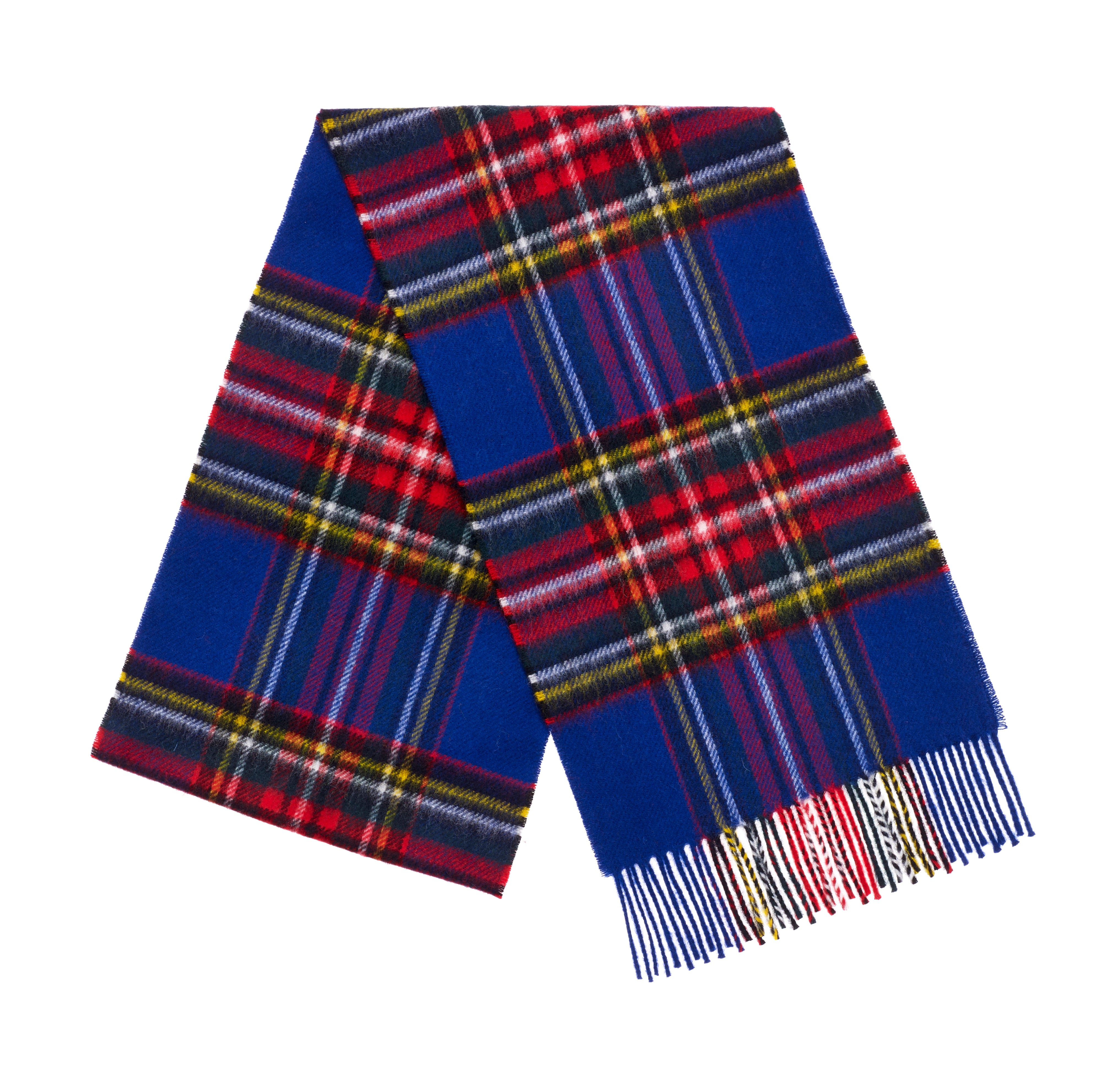 Bronte Merino Wool Scarf, Blue Stewart