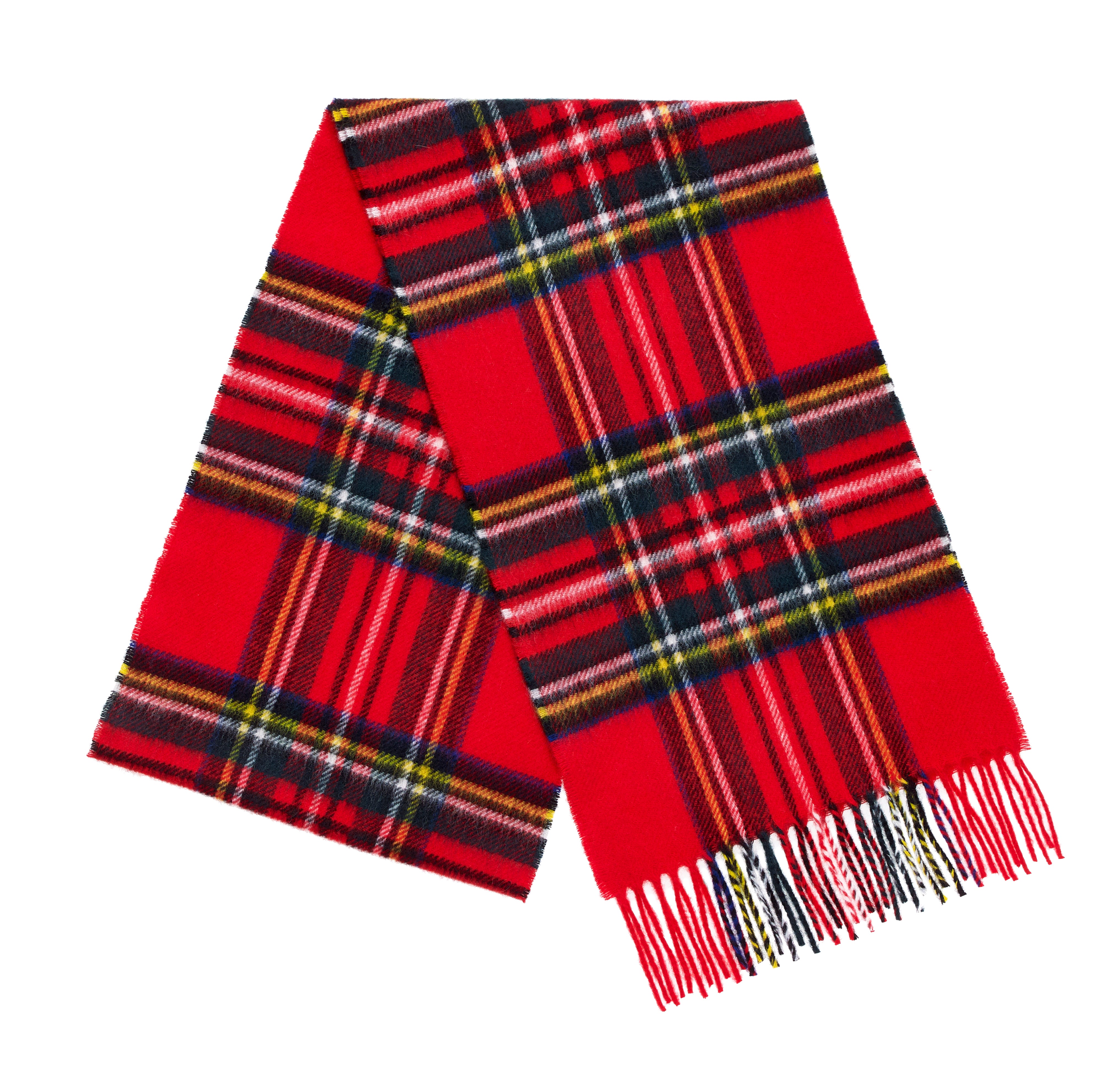 Bronte Merino Wool Scarf, Royal Stewart