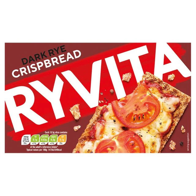 Ryvita Dark Rye Crispbread, 200g