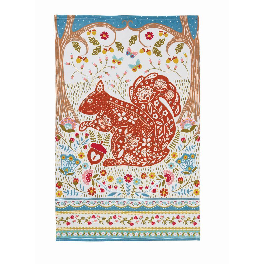 Ulster Weavers Cotton Tea Towel, Woodland Squirrel