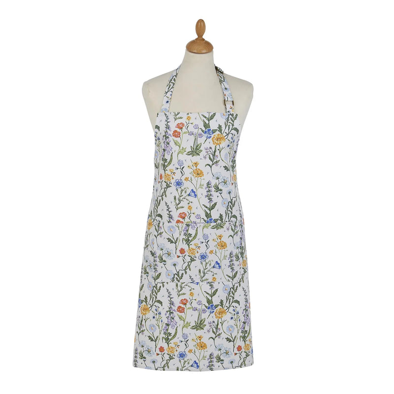 Ulster Weavers Cotton Apron, Cottage Garden