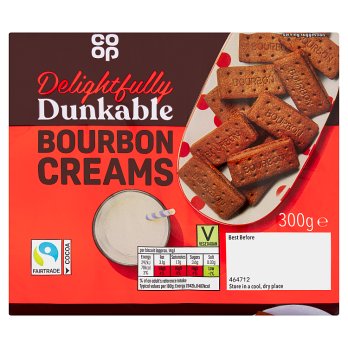 Co-op Bourbon Creams, 300g