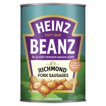 Heinz Baked Beans with Richmond Sausages