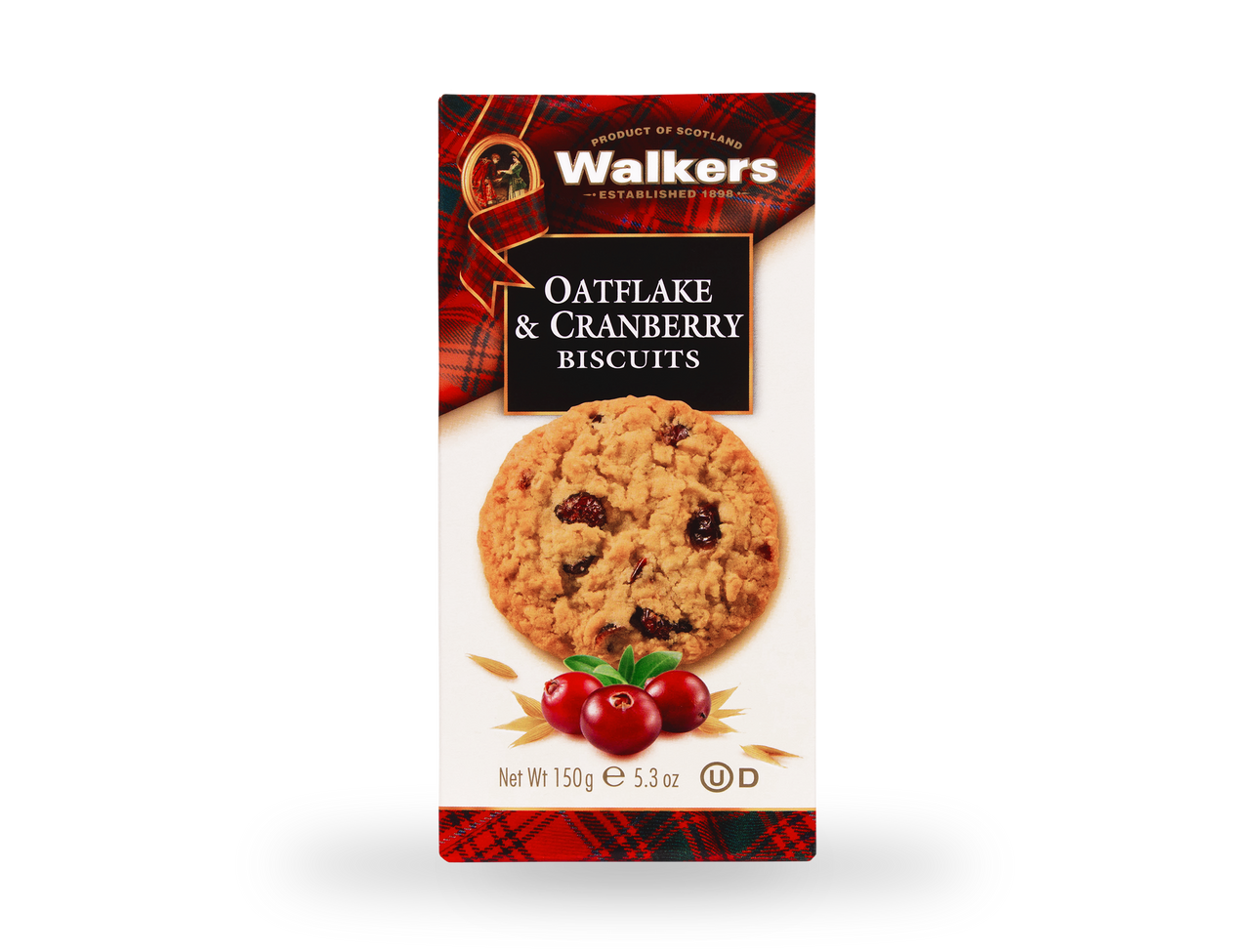 Walkers Oatflake & Cranberry Biscuits