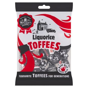 Walker's Nonsuch Liqourice Toffees, 150g