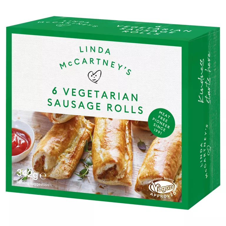 Linda McCartney 6 Vegan Sausage Rolls