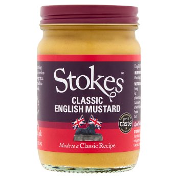 Stokes Classic English Mustard, 185g