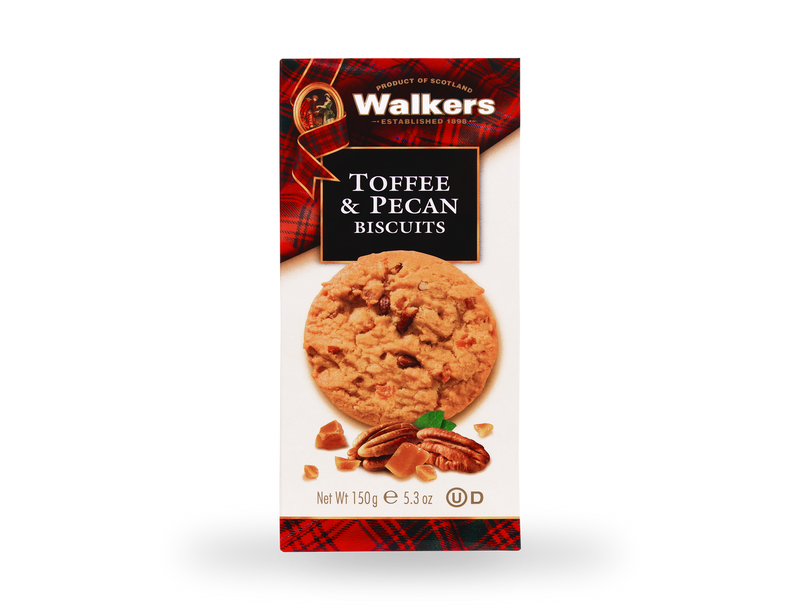 Walkers Toffee & Pecan Biscuits, 150g