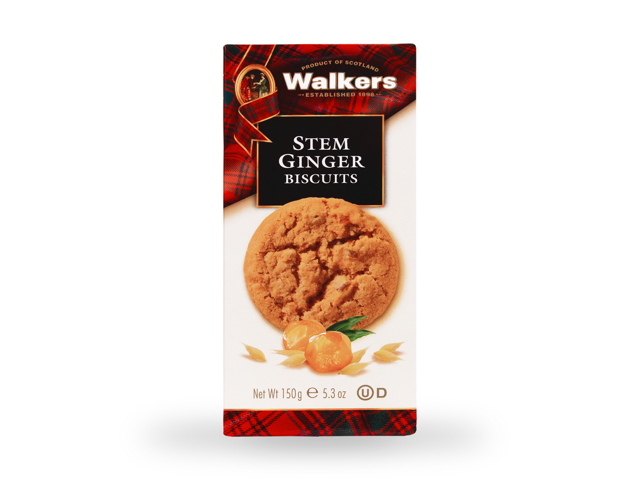Walkers Stem Ginger Biscuits