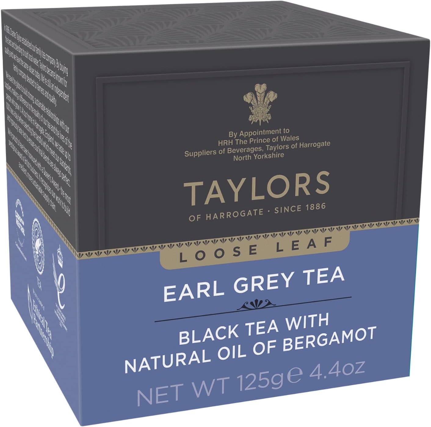 Taylors of Harrogate Refill Pack, Earl Grey, 125g