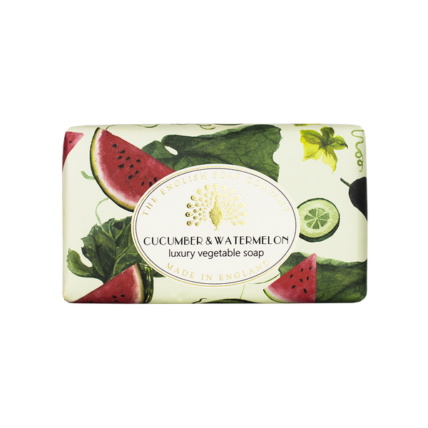 English Soap Company, Vintage Cucumber & Watermelon Soap, 190g
