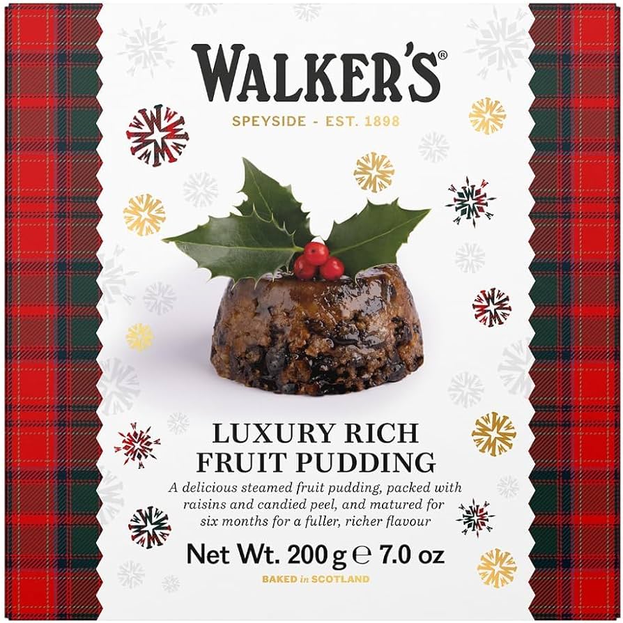 Walker's Decadent Fruit Pudding, 200g