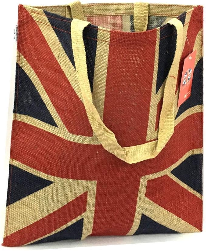 Elgate Union Jack Jute Bag