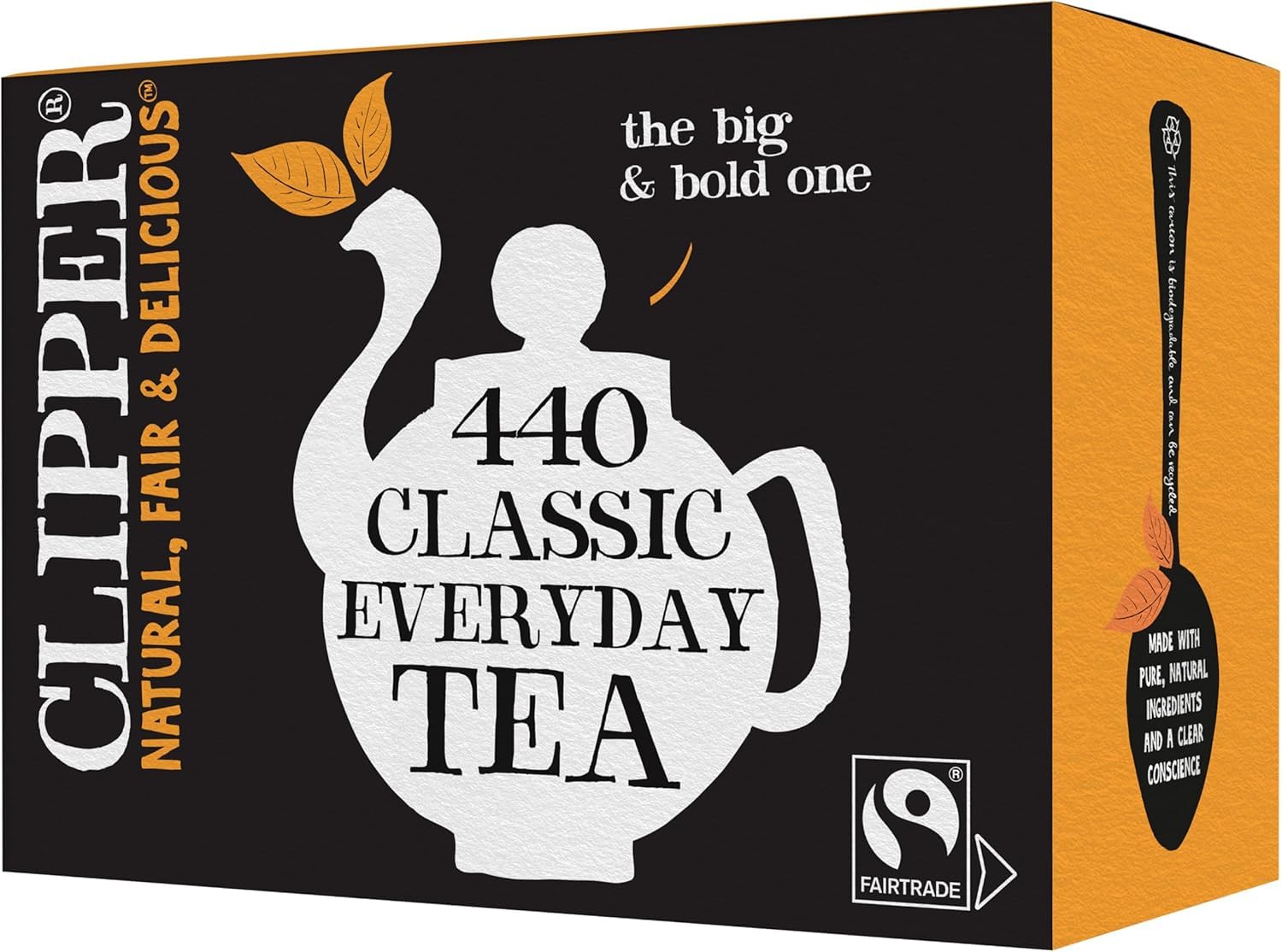 Clipper Everyday Fairtrade Tea, 440s