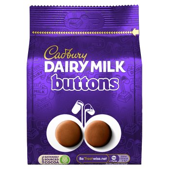 Cadbury Giant Milk Buttons, 119g