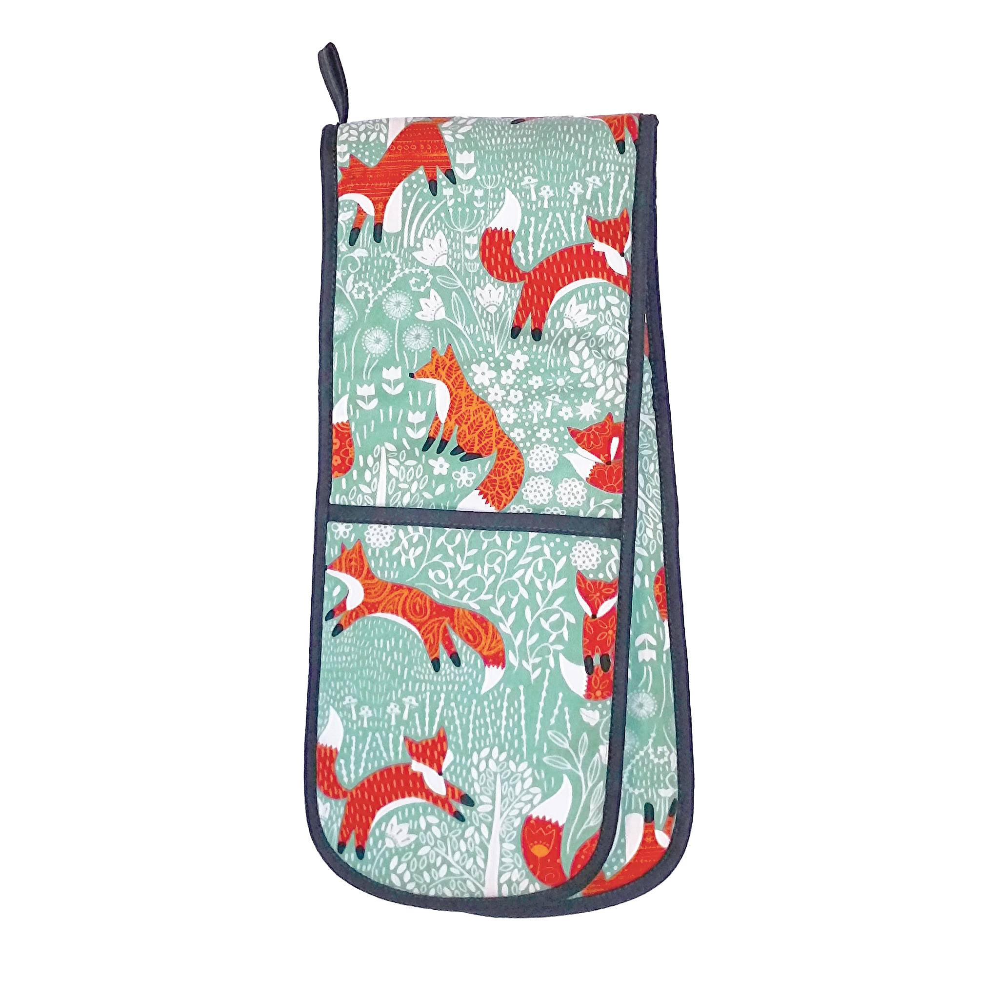 Ulster Weavers Double Oven Glove, Foraging Fox